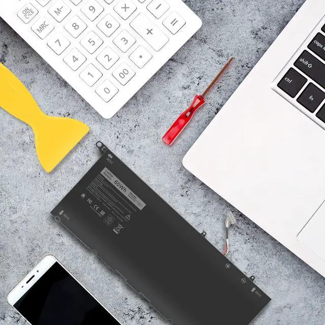 Alt view image 7 of 7 - ASUNCELL 60Wh PW23Y Battery for Dell XPS 13 9360 13-9360-D1605G 13-9360-D1605T 13-9360-D1609 13-9360-D1609G 13-9360-D1705G Series 0RNP72 0TP1GT 0PW23Y