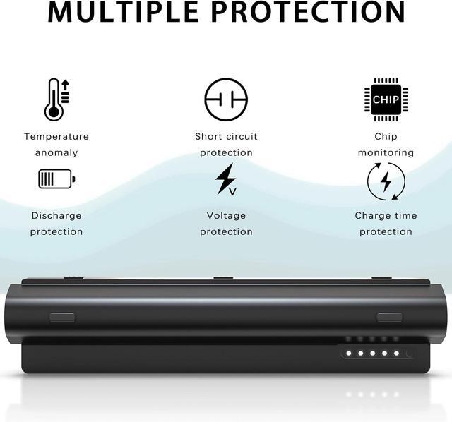 Alt view image 6 of 7 - SLE-TECH Battery Compatible with Dell XPS 17 L701X/ L702X XPS 15 L501X/ L502X XPS 14 L401X J70W7 JWPHF R795X WHXY3