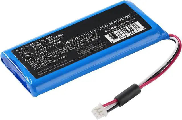 Alt view image 4 of 7 - 823990 2GIG GC3e 3.7V 5000mAh Battery Replacement for 2GIG GC3e Panel GC3 Panel SP1-GC3,10-000014-001 823990