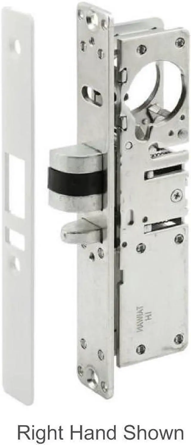Alt view image 3 of 3 - Pacific Doorware Storefront Door Mortise Deadlatch Adams Rite Style Lock in Aluminum (Right Hand, 1 1/8")