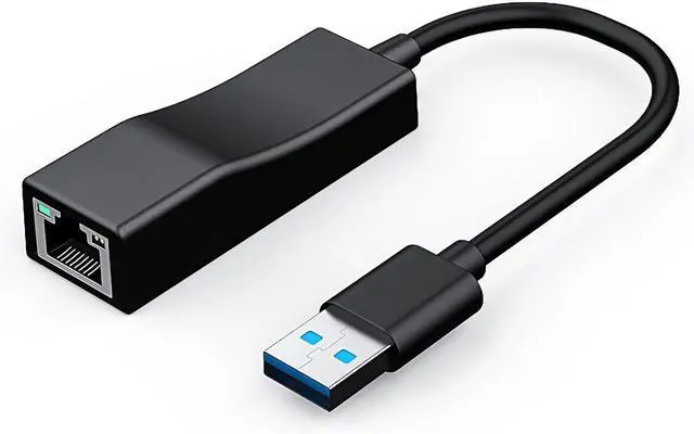 Main image of Smays Ethernet Adapter Compatible with Xiaomi Mi 3c TV Box - 3.0 USB A RJ45 Network