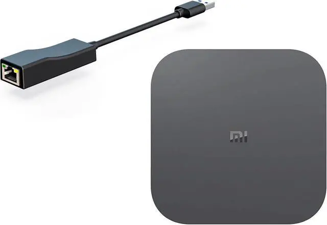 Alt view image 2 of 7 - Smays Ethernet Adapter Compatible with Xiaomi Mi 3c TV Box - 3.0 USB A RJ45 Network