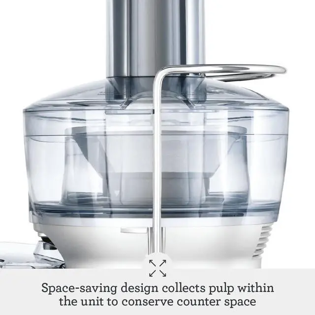 Alt view image 3 of 6 - Breville BJE200XL Juice Fountain Compact Centrifugal Machine, 25 oz, Silver