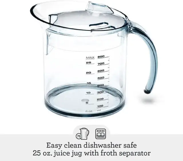 Alt view image 4 of 6 - Breville BJE200XL Juice Fountain Compact Centrifugal Machine, 25 oz, Silver