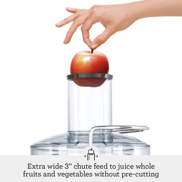 Alt view image 5 of 6 - Breville BJE200XL Juice Fountain Compact Centrifugal Machine, 25 oz, Silver