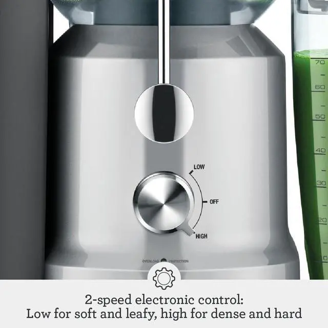 Alt view image 3 of 6 - Breville BJE430SIL Juice Fountain Cold, 70 oz, Silver