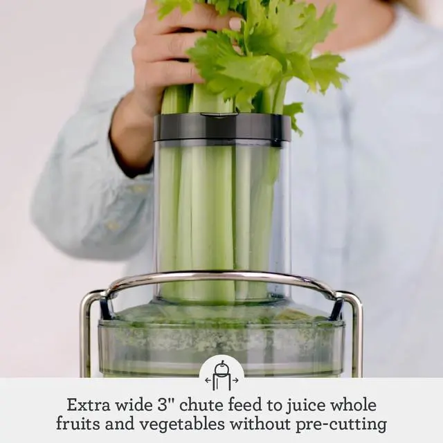 Alt view image 5 of 6 - Breville BJE430SIL Juice Fountain Cold, 70 oz, Silver