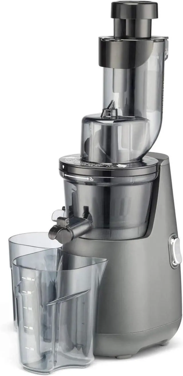 Alt view image 3 of 4 - Cuisinart CSJ-300 Easy Clean Slow Juicer, Black and Grey