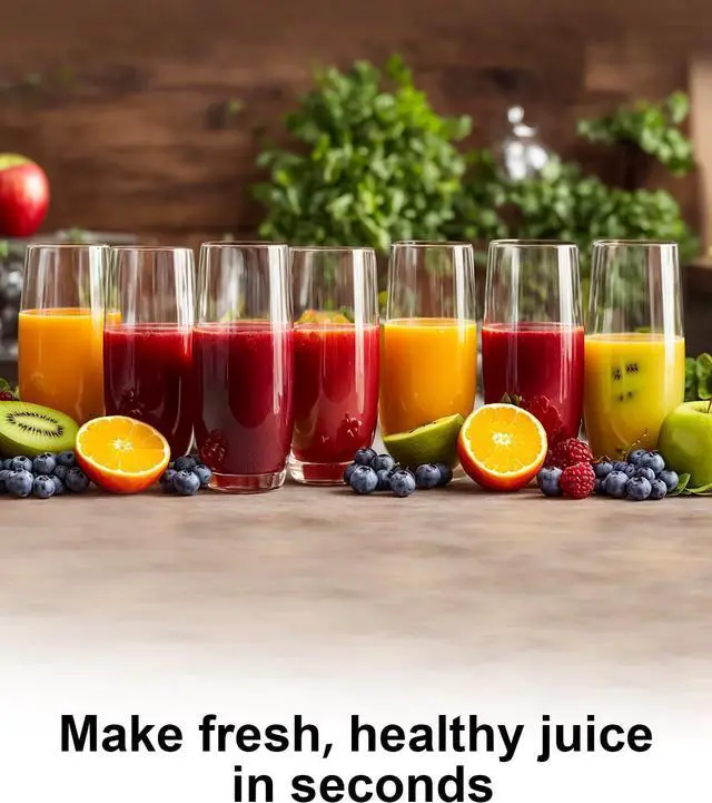 Alt view image 6 of 6 - Easy to Clean Juicer Machines, SiFENE 3" Big Mouth Centrifugal Juicer Extractor for Fruits & Vegetables, Compact Juicing Maker, Non-BPA (Green)