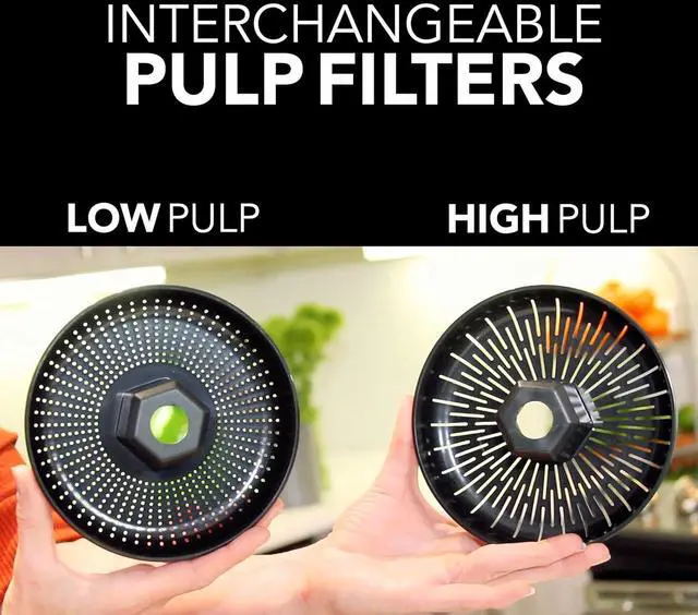 Alt view image 7 of 7 - Vinci Hands Free Electric Citrus Juicer, 1-Button Juicer Machine, Orange Lime Grapefruit Lemon Squeezer, Easy to Clean Orange Juicer Squeezer, Black/Stainless Steel