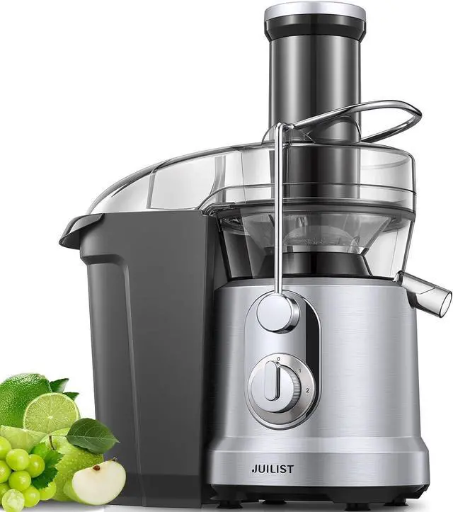 Main image of 1300W Juicer Machines, Juilist Powerful Juice Extractor Machine with 3.2" Wide Mouth for Whole Fruits & Veggies, Fast Juicing Fruit Juicer for Beet, Celery, Carrot, Apple, Easy to Clean, BPA-Free