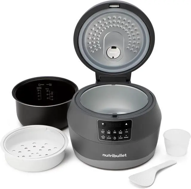 Alt view image 2 of 7 - nutribullet EveryGrain Cooker, 11"D x 11"W x 9"H