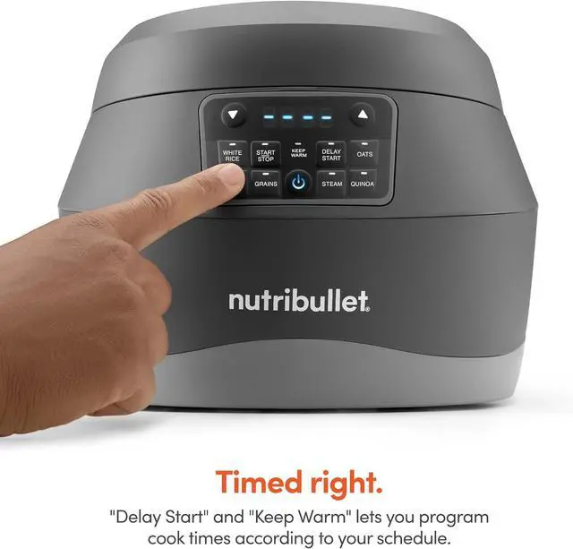 Alt view image 3 of 7 - nutribullet EveryGrain Cooker, 11"D x 11"W x 9"H