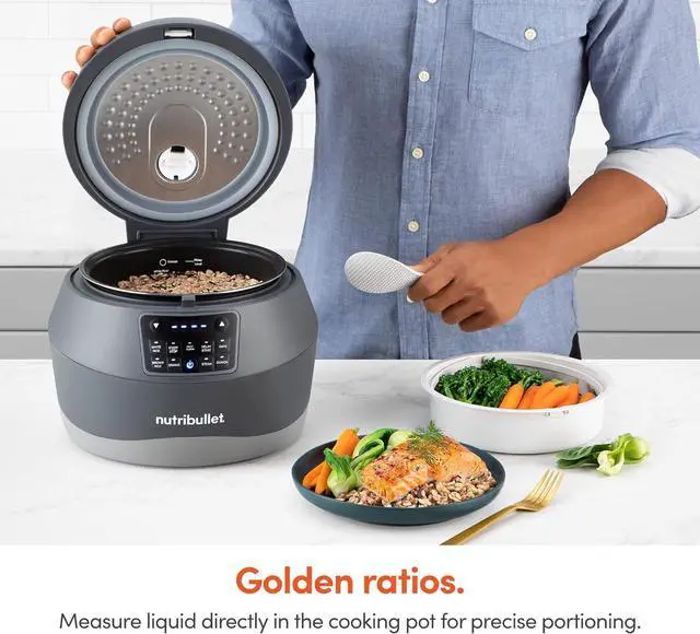 Alt view image 5 of 7 - nutribullet EveryGrain Cooker, 11"D x 11"W x 9"H