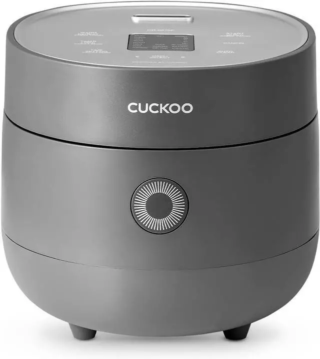 Main image of CUCKOO Rice Cooker 6 Cup Uncooked / 12 Cup Cooked, Modern Fuzzy Logic Rice Cooker Small with Delay Timer & Keep Warm Setting, Versatile Food Steamer for Cooking, Non-Stick Inner Pot, Gray (CR-0675FG)