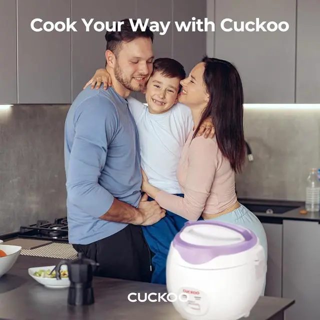 Alt view image 7 of 7 - Cuckoo CR-0671V Basic Electric Small Rice Cooker & Warmer, 6 cups, with 3 Heating Areas, Rice Spatula, Drain Dish, Detachable Inner Lid, Rubber Gasket, and Non-Stick Coated Aluminum Inner Pot