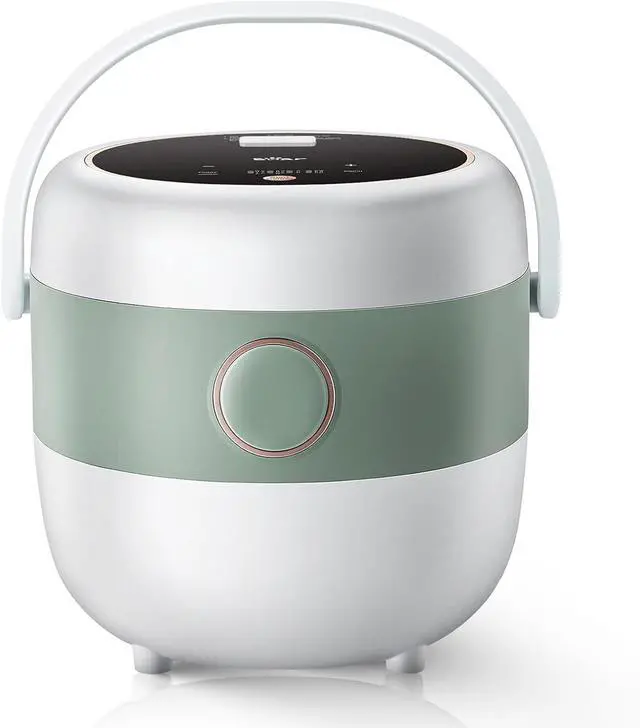 Main image of Bear Rice Cooker 3 Cups (Uncooked), 3D Heating and Fuzzy Logic, Healthy Nonstick Small Rice Cooker, PFAS-Free, Touch-Screen, for White/Brown Rice Quinoa Oatmeal Soup