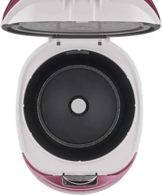 Alt view image 5 of 7 - CUCKOO CR-0631F 6-Cup (Uncooked) / 12-Cup (Cooked) Micom Rice Cooker with Nonstick Inner Pot, 7 Menu Modes, LCD Display, Fuzzy Logic Tech, Auto Clean (White/Pink)