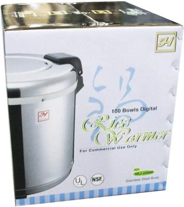 Alt view image 4 of 4 - Thunder Group SEJ22000 Stainless Steel 50-Cup Rice Warmer