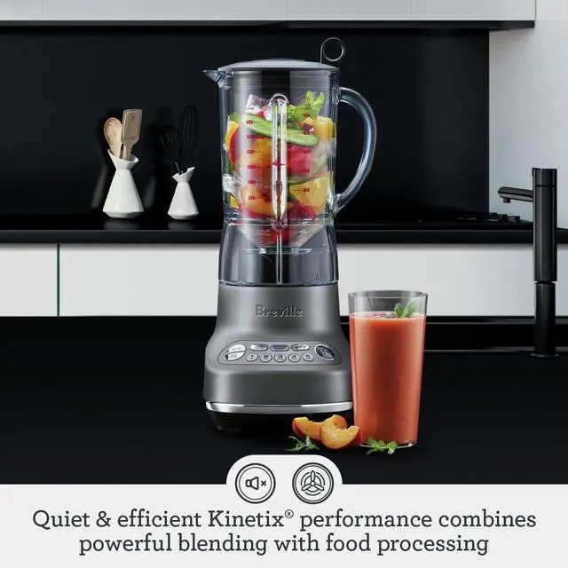 Alt view image 2 of 6 - Breville BBL620SIL Fresh and Furious Blender, Silver