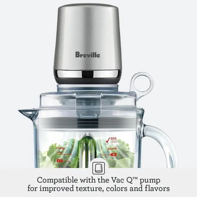 Alt view image 5 of 6 - Breville BBL620SIL Fresh and Furious Blender, Silver