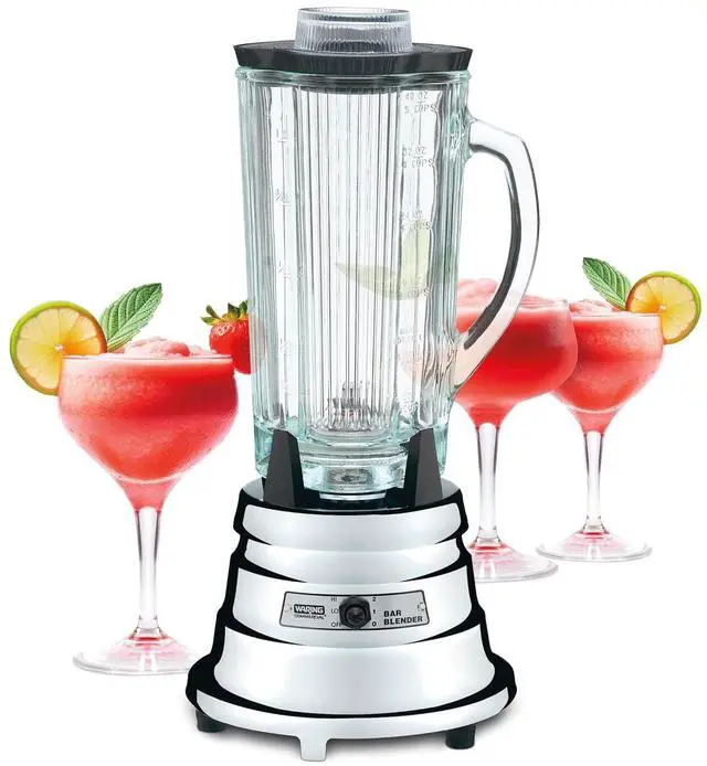 Alt view image 5 of 6 - Waring Commercial BB900G 1/2 HP Chrome Bar Blender with 40-Ounce Glass Container Silver