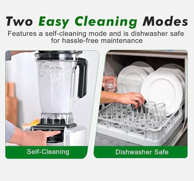 Alt view image 6 of 6 - Kitchen in the box Blender 68 OZ, Professional High Performance Kitchen Smoothie Blenders with Stainless Steel Blades, BPA Free Blender Creating Frozen Drinks, Ice Crush, Protein Shakes (Silver)