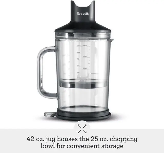Alt view image 4 of 6 - Breville BSB510XL Control Grip Immersion Blender, Brushed Stainless Steel