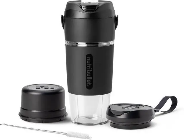 Main image of nutribullet Flip Portable Blender with Tritan Cup, Cordless, Black, NBPB10350
