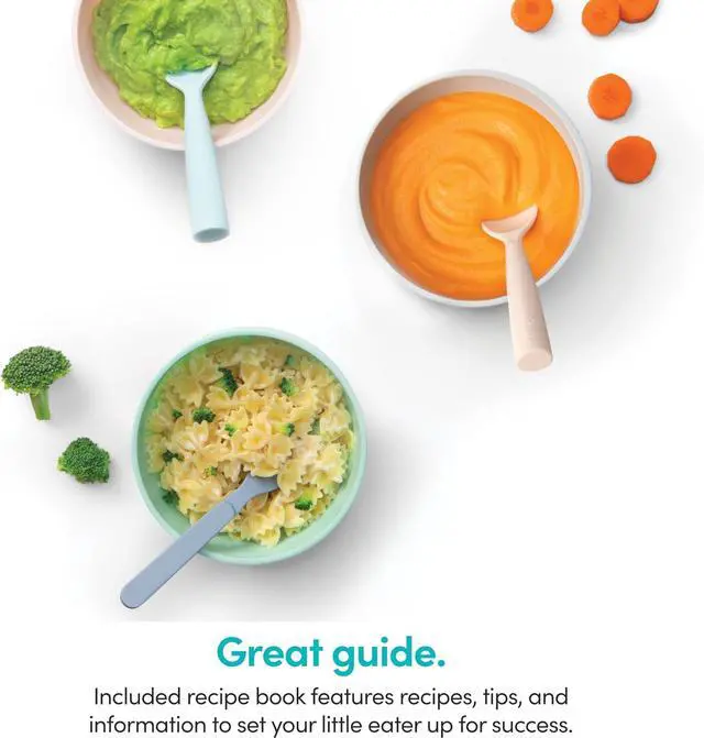 Alt view image 6 of 7 - NutriBullet NBY-50100 Baby Complete Food-Making System, 32-Oz, White, Blue, Clear