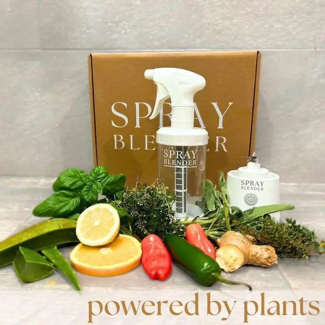 Alt view image 6 of 6 - Create Plant-Based Sprays in Minutes with Powerful Electric Blender & Glass Spray Bottle, Perfect for BBQ, Grilling & BPA-Free, Food-Grade