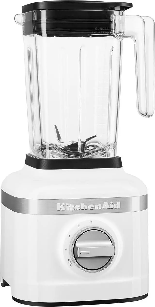 Alt view image 2 of 4 - KitchenAid K150 3 Speed Ice Crushing Blender with 2 Personal Blender Jars - KSB1332Y - White