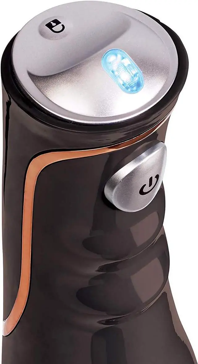 Alt view image 3 of 4 - Crux Cordless Hand Immersion Blender, 7.5 inch Blending Arm, Mix, Whip, Puree Sauces/Soups, Rechargeable, Easy to Clean, Dishwasher Safe Removeable Parts, Stainless Steel/Black, 14790
