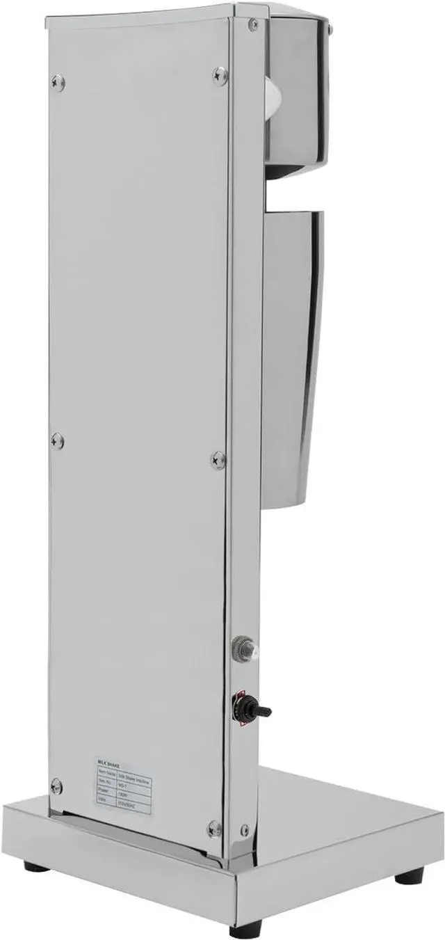 Alt view image 7 of 7 - Commercial Electric Milkshake Drink Mixer Shake Machine 180W Smoothie Milk Ice Cream Blender 650ML