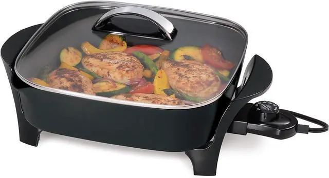 Alt view image 2 of 4 - Presto 07117 12" Electric Skillet with glass cover