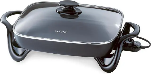 Alt view image 2 of 6 - Presto 06852 16-Inch Electric Skillet with Glass Cover