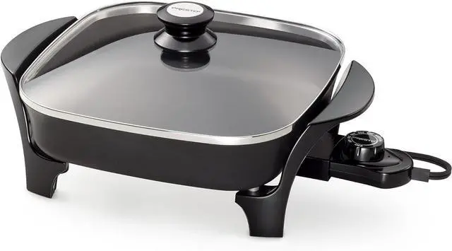 Alt view image 2 of 7 - Presto 06626 11 inch Electric Skillet w/glass lid