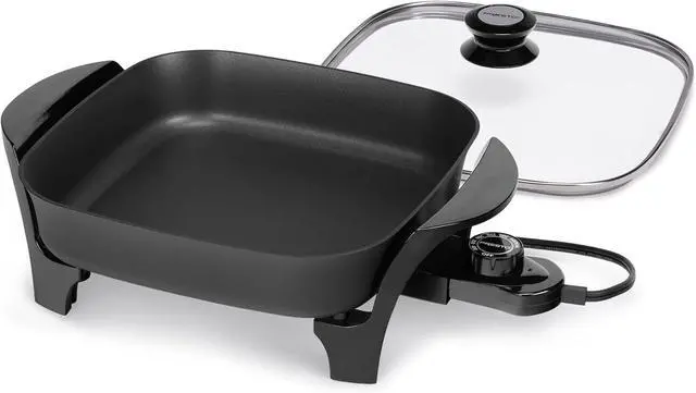 Alt view image 4 of 7 - Presto 06626 11 inch Electric Skillet w/glass lid