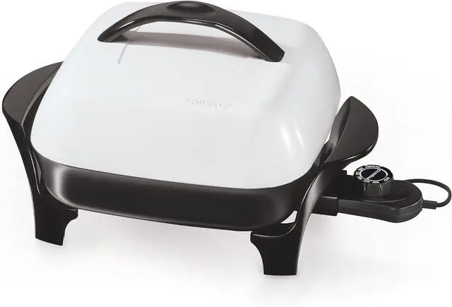 Alt view image 2 of 7 - Presto 06620 11-Inch Electric Skillet,Black/White