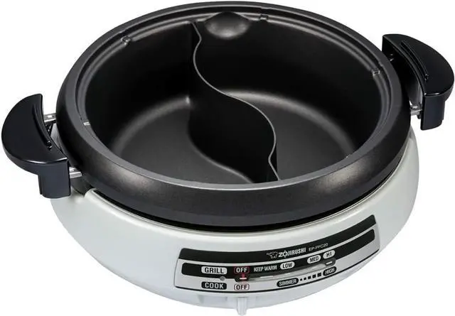 Alt view image 2 of 6 - Zojirushi Gourmet dExpert Electric Skillet for Yin Yang Hot Pot