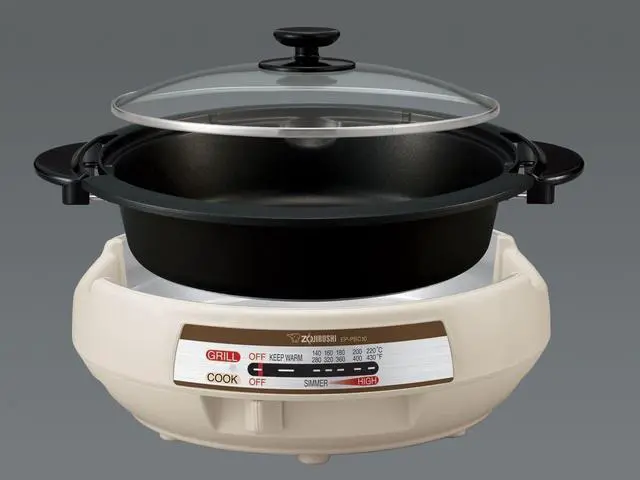 Alt view image 2 of 5 - Zojirushi EP-PBC10 Gourmet d'Expert Electric Skillet