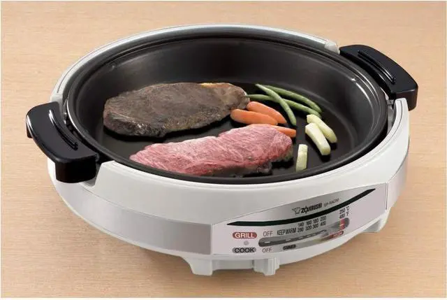 Alt view image 3 of 6 - Zojirushi EP-RAC50 Gourmet d'Expert 1350-Watt Electric Skillet