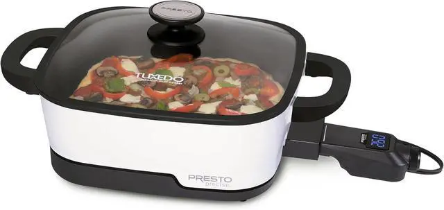 Main image of Presto 07118 Tuxedo Digital Precision Skillet Multi-Cooker