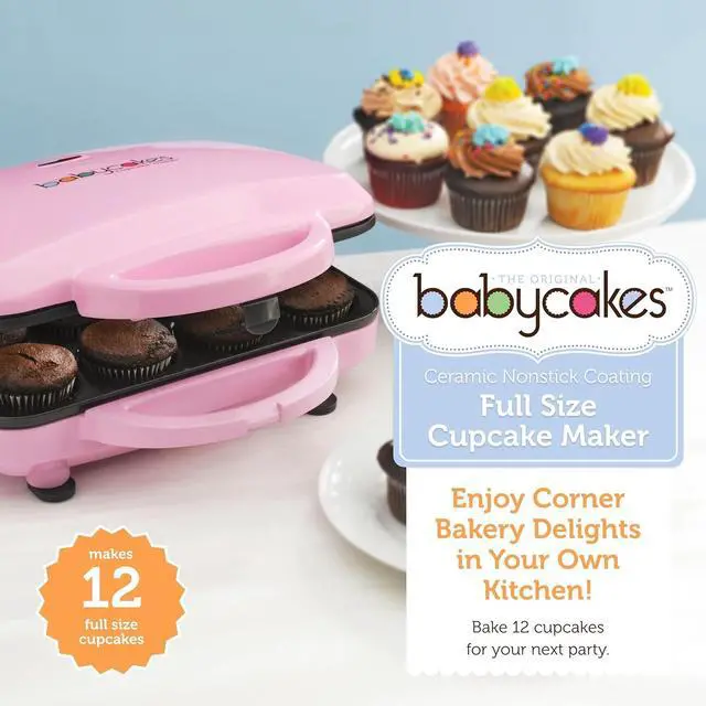 Alt view image 2 of 7 - Full Size Cupcake Maker, Pink