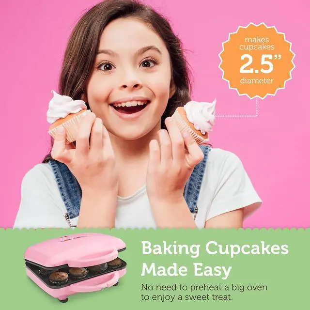 Alt view image 4 of 7 - Full Size Cupcake Maker, Pink