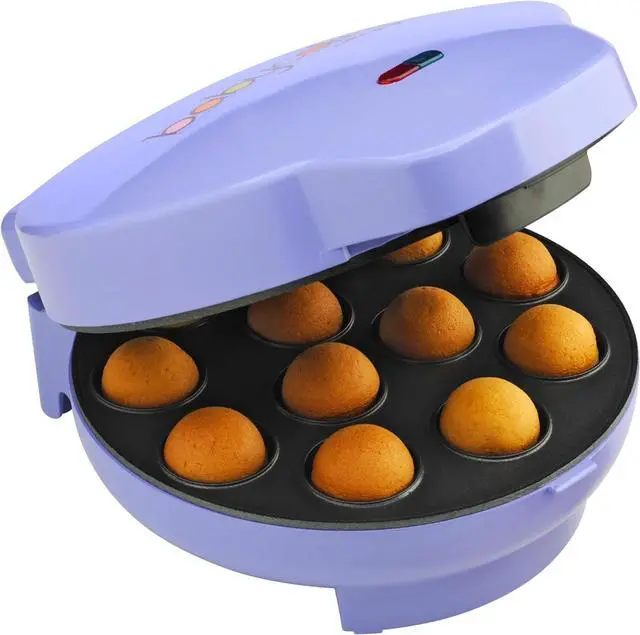 Main image of Cake Pop Maker by Select Brands - Kit for Birthdays & More - Includes Decorating Stand & 50 Sticks - Features Non-Stick Coating - Makes 12 Cake Pops