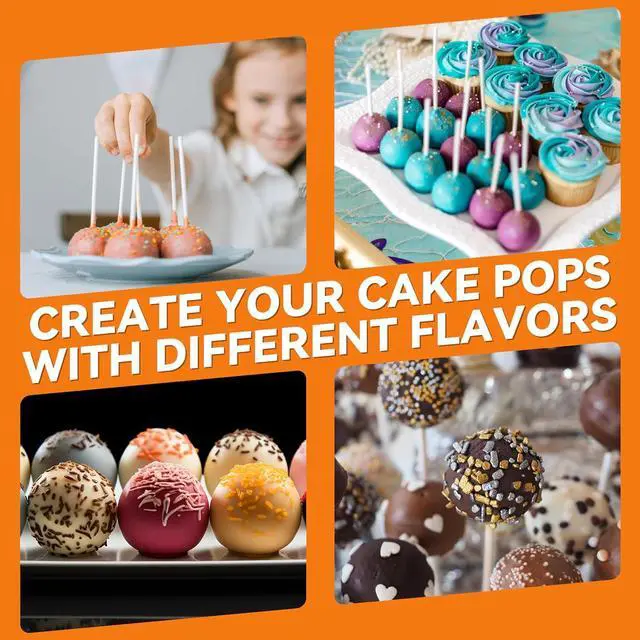 Alt view image 5 of 6 - Baker's Friend Cake Pop Maker Machine Set with Cake Pop Stand, Sticks & Fork Tool, 12 Cake Pops Capacity, Aquamarine