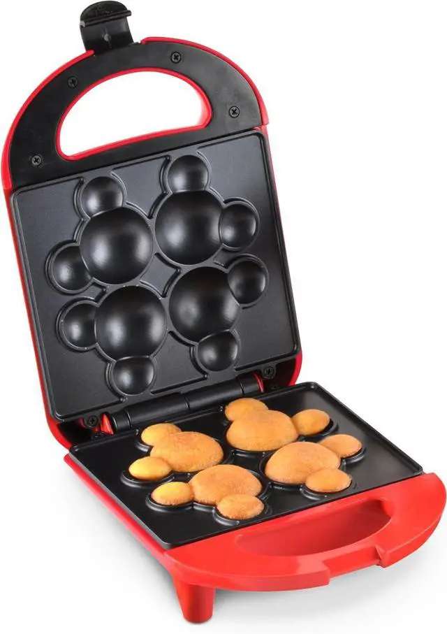 Alt view image 2 of 5 - Disney Mickey Mouse Cake Pop Maker by Select Brands - Includes Maker, 25 Sticks, Piping Bag & Recipes - Gifts for Disney Lovers - Makes 4 Mickey Cake Pops