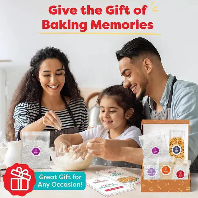 Alt view image 6 of 7 - Pretzel Making Kit - Real Cooking Set for Kids Ages 5-12+ with Recipe and Ingredients - Kids Baking Set for Girls & Boys - Great Gift for Family Bonding