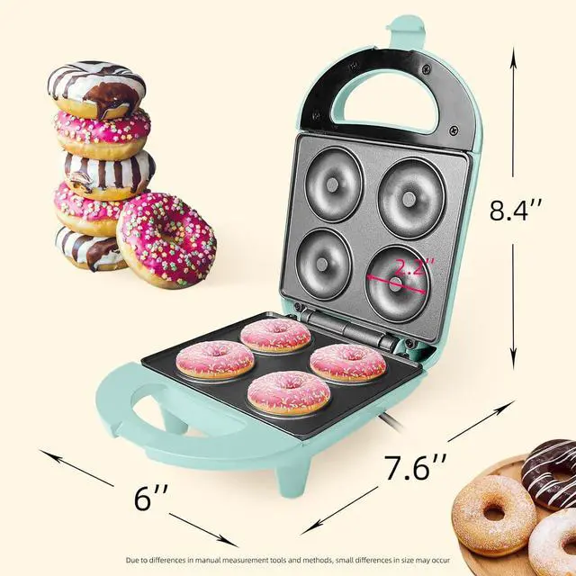 Alt view image 5 of 6 - Mini Donut Maker for Kids Make 4 Doughnuts